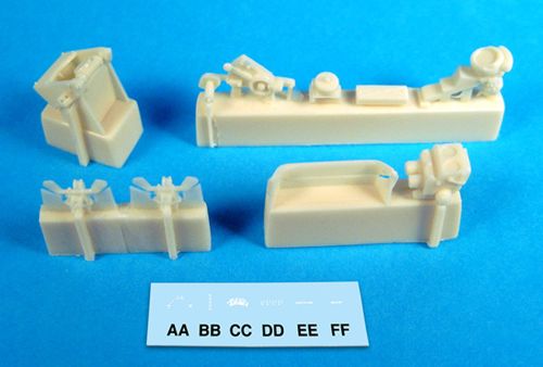 Barracuda Studios BCR32011 1:32 Supermarine Spitfire Cockpit Upgrade Part II,