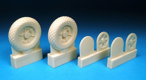 Barracuda BCR32060 P-47C/D Thunderbolt Diamond Tread Wheels 1:32