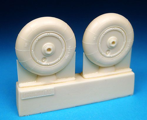 Barracuda BCR32074 Bf-109G-10/K-4 & He-162 Mainwheels 1:32
