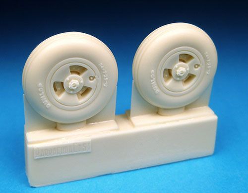 Barracuda Studios BCR32104 1:32 Supermarine Spitfire 3 Slot Wheels