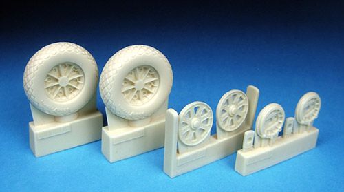 Barracuda Studios BCR32119 1:32 Vought Corsair Grumman Hellcat Wheels