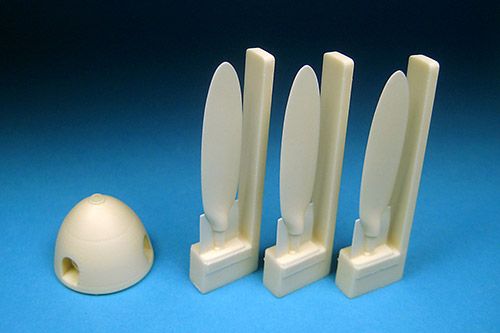 Barracuda Studios BCR32122 1:32 Messerschmitt Bf-109G-10 propeller and spinner