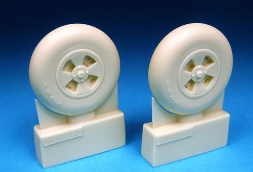 Barracuda Studios BCR32124 1:32 Hawker Tempest 32' 4-Slot Mainwheels