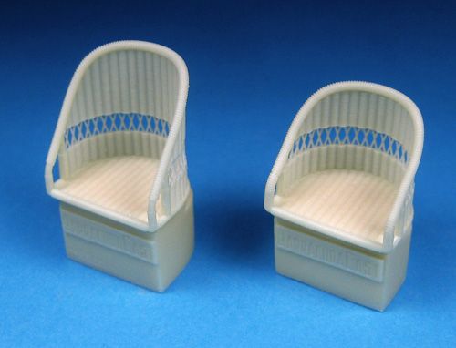 Barracuda Studios BCR32234 1:32 British WWI Wicker AGS SEATS
