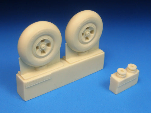 Barracuda Studios BCR32335 1:32 Supermarine Spitfire Mk.IXC Four Slot Mainwheels