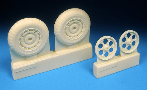 Barracuda BCR32357 Fw-190A-1 to A-6 Ribbed Tyres/Hubs 1:32