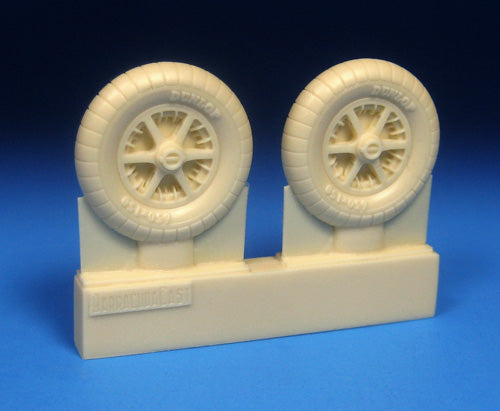 Barracuda Studios BCR32436 1:32 Bf-109E/F mainwheels ribbed tires