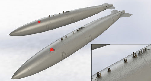 Barracuda BCR32477 1:32 Douglas A-4 Skyhawk 300 Gallon Drop-Tanks