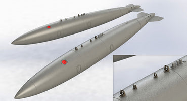 Barracuda BCR32477 1:32 Douglas A-4 Skyhawk 300 Gallon Drop-Tanks