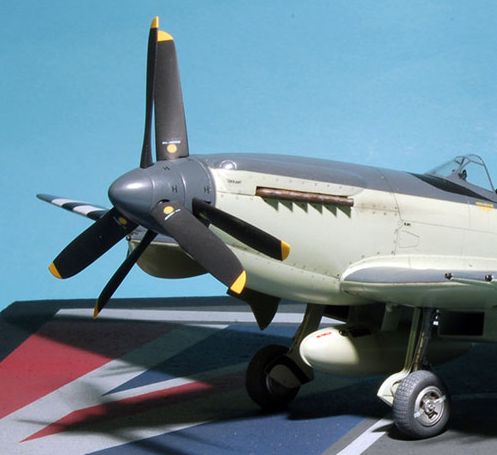 Barracuda BCR48047 Seafire FR.47 Contra-Rotating Propeller 1:48