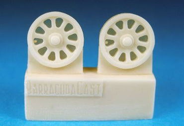 Barracuda Studios BCR48050 1:48 P-51 Mustang Oval Tread Pattern Wheels