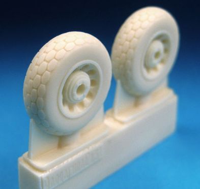 Barracuda Studios BCR48051 1:48 P-51D Mustang Hexagonal Tread Wheels