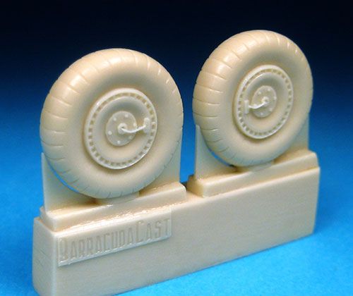 Barracuda Studios BCR48086 1:48 WWII Soviet Fighter Mainwheels