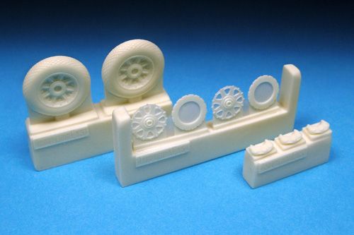 Barracuda BCR48242 Grumman F8F-1 Bearcat Mainwheels 1:48