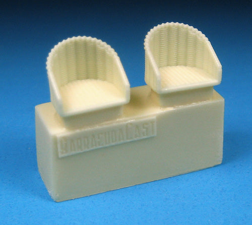 Barracuda Studios BCR48259 1:48 British WWI Wicker Seat