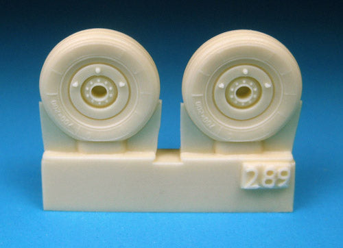 Barracuda Studios BCR48289 1:48 Mikoyan MiG-25PD/PDS Foxbat Main and Nose Wheels