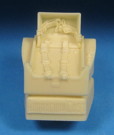 Barracuda BCR48370 Bf-109G-6 & G-14 Seat with Belts 1:48