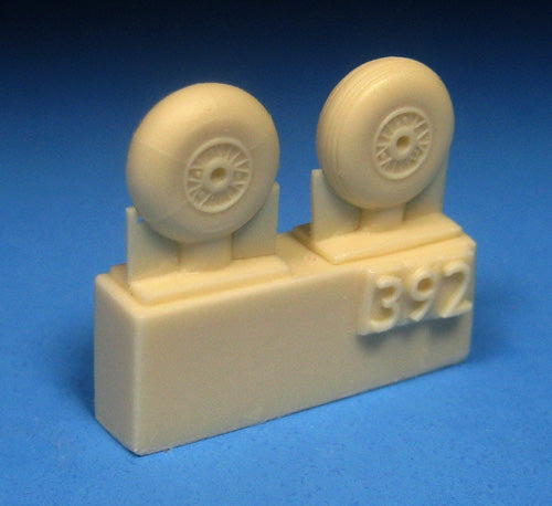 Barracuda Studios BCR48392 1:48 Messerschmitt Bf-109GK Tall Tailwheel Set