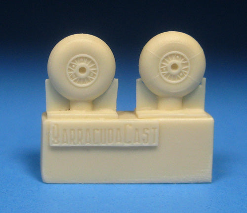 Barracuda Studios BCR48392 1:48 Messerschmitt Bf-109GK Tall Tailwheel Set