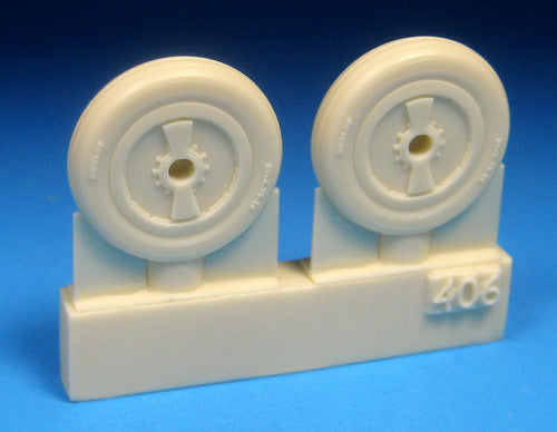 Barracuda Studios BCR48406 1:48 Hawker Hunter F.4/F.6 Main and Nose Wheels