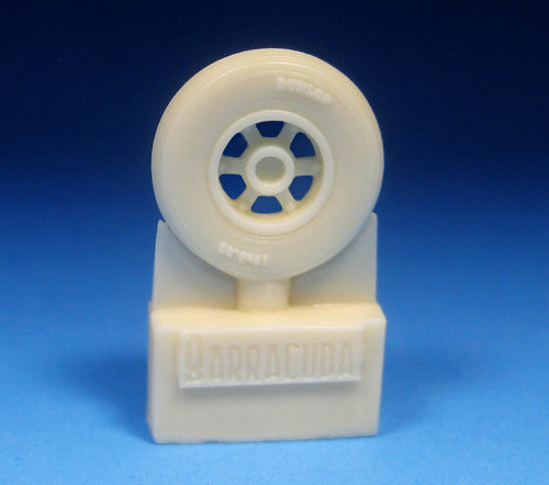 Barracuda Studios BCR48406 1:48 Hawker Hunter F.4/F.6 Main and Nose Wheels