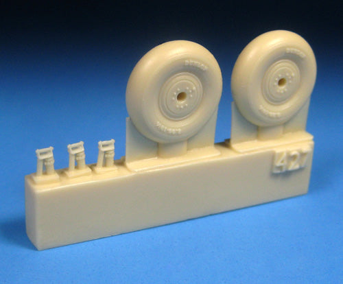 Barracuda Studios BCR48427 1:48 Hawker Hurricane 4 Slot Mainwheels