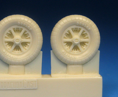 Barracuda Studios BCR48437 1:48 Bf-109E/F mainwheels ribbed tires