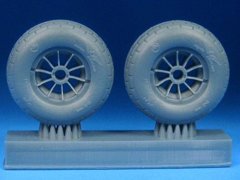 Barracuda Studios BCR48500 1:48 P-51D Mustang Block Tread Mainwheels