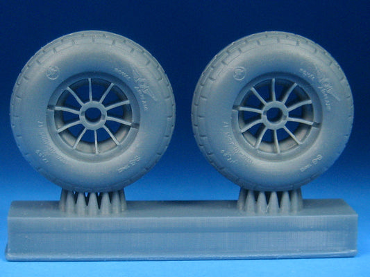 Barracuda Studios BCR48500 1:48 P-51D Mustang Block Tread Mainwheels