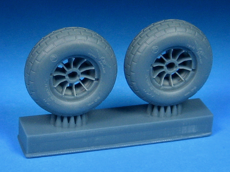Barracuda Studios BCR48500 1:48 P-51D Mustang Block Tread Mainwheels