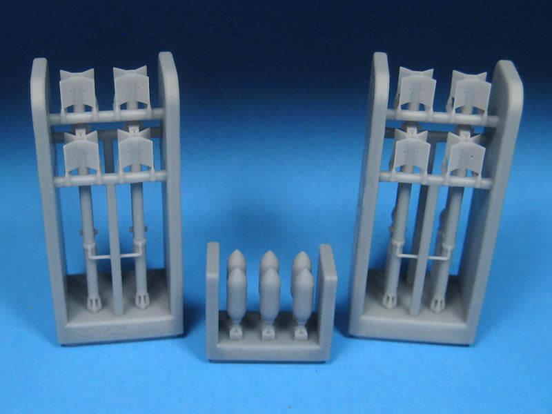 Barracuda Studios BCR48526 1:48 Hawker Sea Fury RP-3 Rockets and Rails