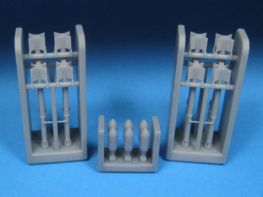 Barracuda Studios BCR48526 1:48 Hawker Sea Fury RP-3 Rockets and Rails
