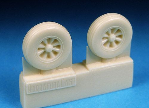 Barracuda Studios BCR72103 1:72 Vought Corsair, Grumman Hellcat Wheels