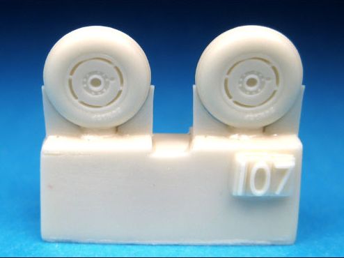 Barracuda Studios BCR72107 1:72 Supermarine Spitfire 3 Slot Wheels