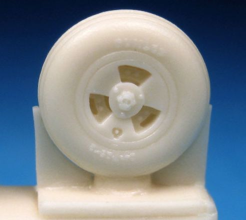 Barracuda Studios BCR72107 1:72 Supermarine Spitfire 3 Slot Wheels