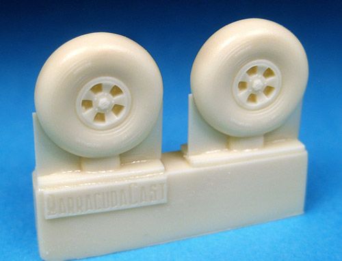 Barracuda Studios BCR72137 1:72 Fairey Firefly I, Barracuda Early Mainwheels
