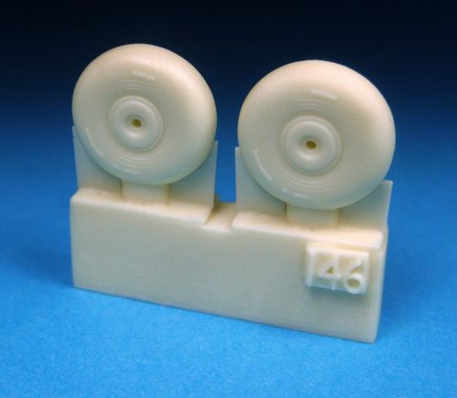 Barracuda BCR72146 Westland Whirlwind 4-Slot Main Wheels 1:72