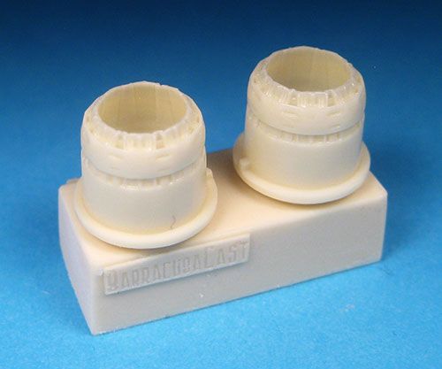 Barracuda Studios BCR72210 1:72 BAC/EE Lightning F.2A/F.6 Exhaust Cans