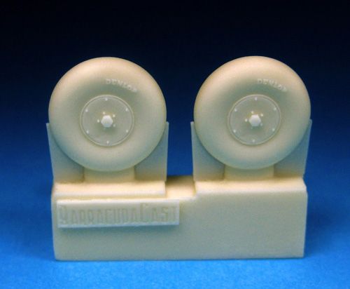 Barracuda BCR72225 Boulton-Paul Defiant Main & Tail Wheels 1:72