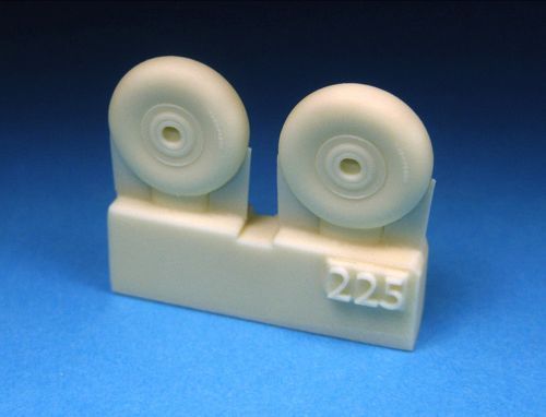 Barracuda BCR72225 Boulton-Paul Defiant Main & Tail Wheels 1:72