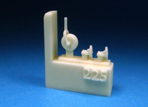 Barracuda BCR72225 Boulton-Paul Defiant Main & Tail Wheels 1:72