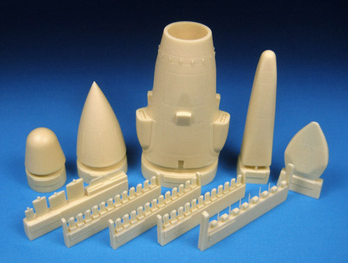 Barracuda Studios BCR72296 1:72 Rockwell B-1B Lancer Nose & Tail Correction Set