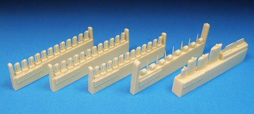 Barracuda Studios BCR72296 1:72 Rockwell B-1B Lancer Nose & Tail Correction Set