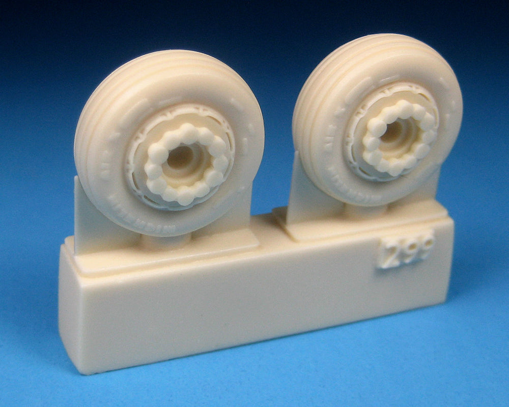 Barracuda BCR72299 1:72 Rockwell B-1B Lancer Main & Nose Wheel Set