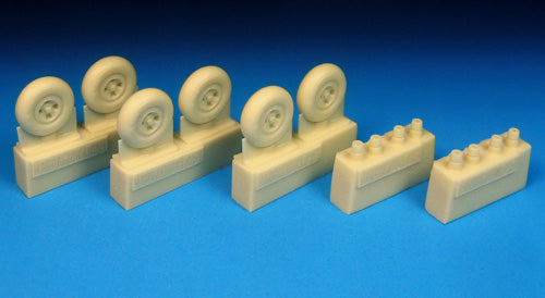 Barracuda Studios BCR72341 1:72 Supermarine Spitfire Four Slot Mainwheels