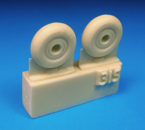 Barracuda Studios BCR72341 1:72 Supermarine Spitfire Four Slot Mainwheels