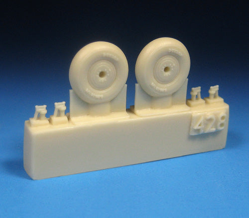 Barracuda Studios BCR72428 1:72 Hawker Hurricane 4 Slot Mainwheels