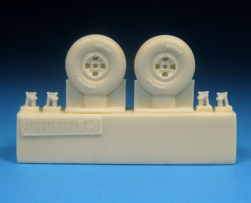 Barracuda Studios BCR72428 1:72 Hawker Hurricane 4 Slot Mainwheels