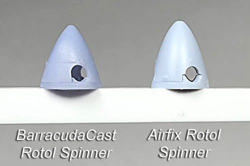 Barracuda Studios BCR72451 1:72 Spitfire Mk.Vb/Mk.Vc Corrected Spinners