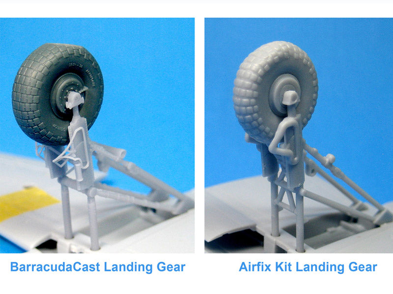 Barracuda Studios BCR72468 1:72 de Havilland Mosquito Mk.XVI Landing Gear Upg